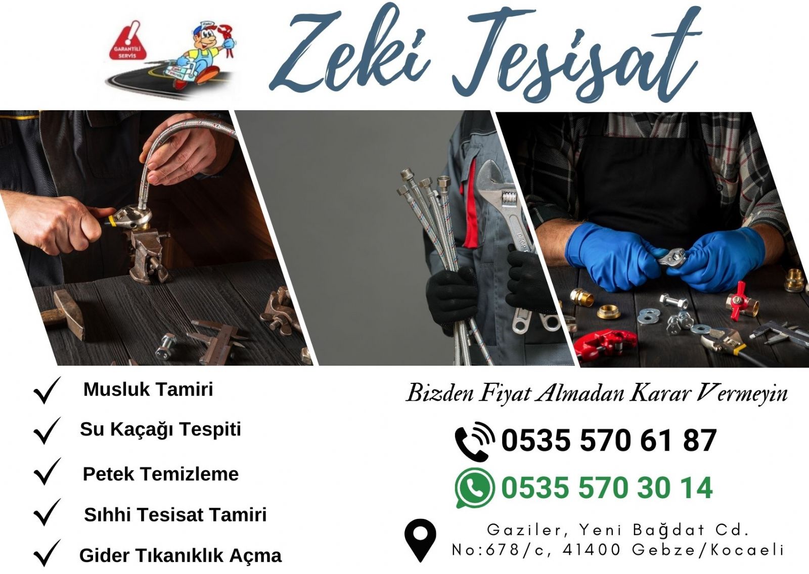 Gebze Tesisatçı